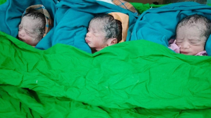 নরসিংদীতে একসঙ্গে ৩ সন্তানের জন্ম দিলেন সুমি